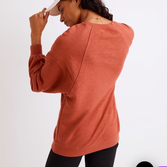 Madewell Oversized Raglan Sweatshirt - Picture 3 of 8